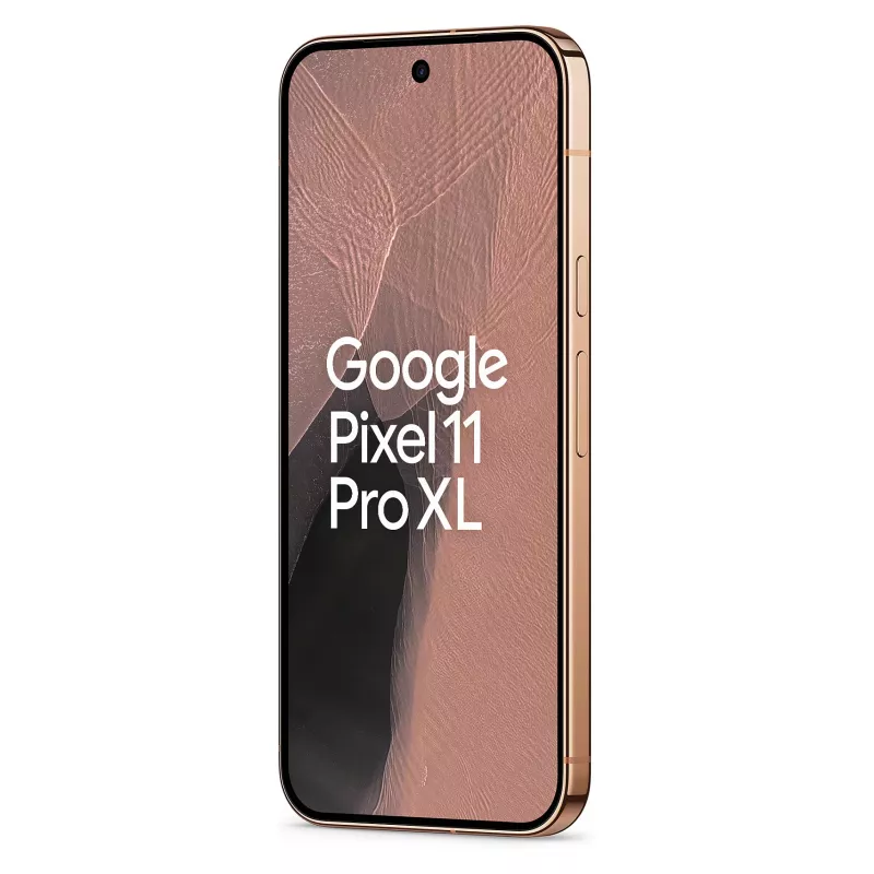 Google Pixel 11 Pro XL 5G išmanusis telefonas, 12GB RAM, 256GB, Canyon, Dual-SIM, OLED 6,8 colio 120Hz