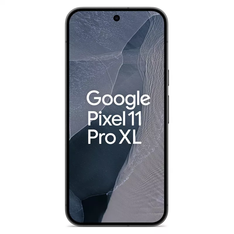 Google Pixel 11 Pro XL 5G išmanusis telefonas, 12GB RAM, 256GB atmintis, Obsidian, Dual SIM, 6,8 colio OLED 120Hz ekranas, Android 16