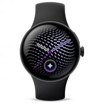 Google Pixel Watch 5 41mm BT Obsidian išmanusis laikrodis su Fitbit integracija, GPS, širdies ritmo, EKG, SpO2, 5 ATM atsparumu vandeniui, Wear OS, 32GB atmintimi