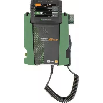 Gossen Metrawatt PROFiTEST MF XTRA LEMONGREEN daugiafunkcis instaliacijos testeris su rinkiniu, DAkkS kalibruotas, VDE 0100/0105 M535T