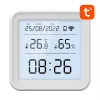 Gosund S6 išmanusis Wi-Fi temperatūros ir drėgmės jutiklis su LCD ekranu, suderinamas su Tuya