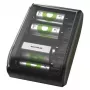 GP Įkroviklis B361 su 4 kanalais, 2600 mAh, 2,8V, Juodas EU