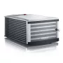 GRAEF DA506EU Maisto džiovintuvas, 600W, 6 padėklų, juodas/sidabrinis
