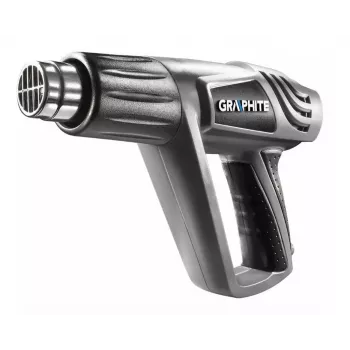 Graphite 2000W karšto oro pūtiklis su 3 temperatūros režimais ir dėklu