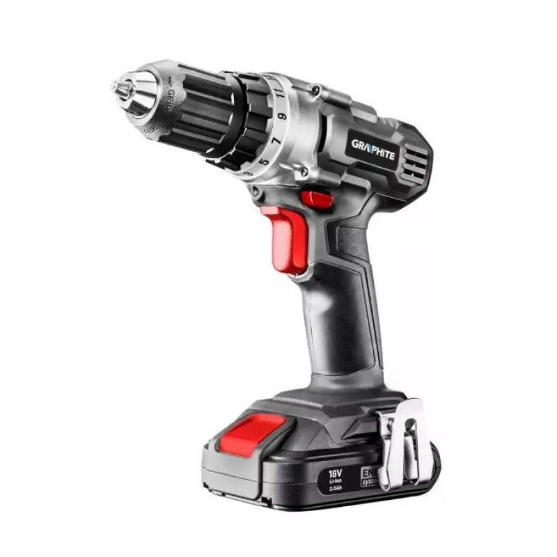 GRAPHITE 58G000 Gręžtuvas-suktuvas Energy+ 18V 1250 RPM