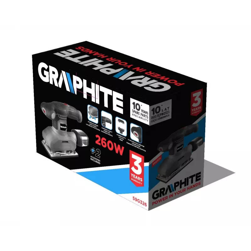Graphite 59G326 Grindų poliravimo ir šlifavimo mašina