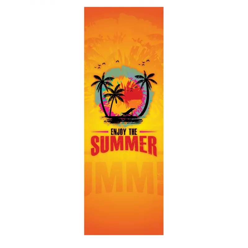 GRB GreenBlue GB183 Classic Beech Deck Chair su 'Enjoy The Summer' raštu