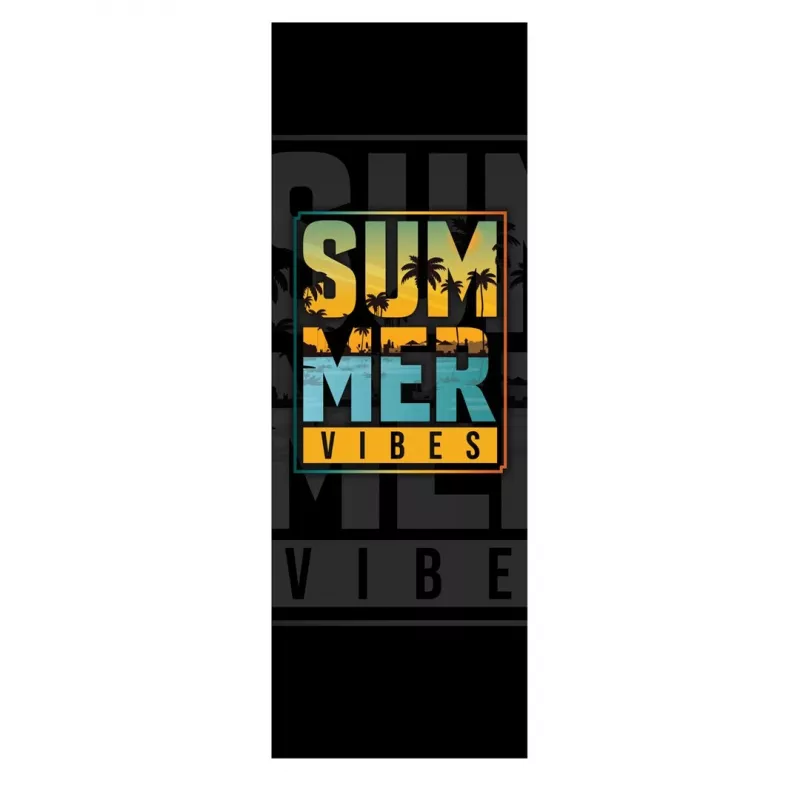 GRB GreenBlue GB183 Classic Beech Deck Chair su Summer Vibes raštu