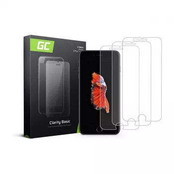 Green Cell 3x Screen Protector GC Clarity, skirta Apple iPhone 6 Plus / 6S Plus / 7 Plus / 8 Plus