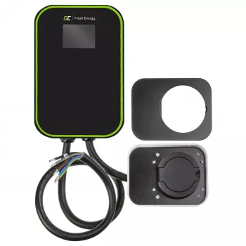 Green Cell EV PowerBox EV15 22kW sieninis įkroviklis su Type 2 lizdu elektromobiliams ir įkraunamiesiems hibridams