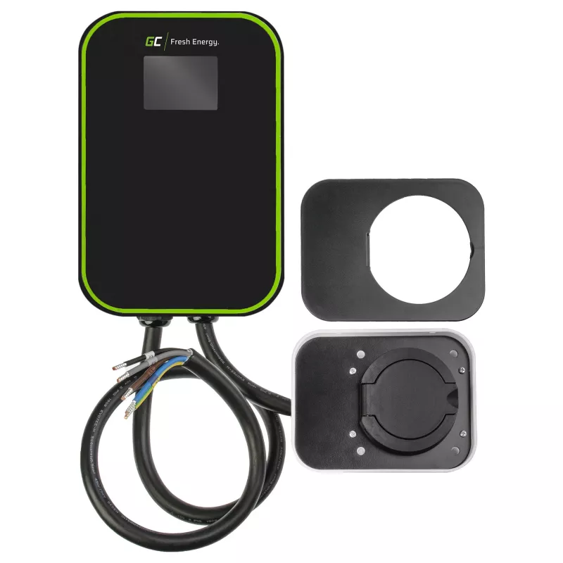 Green Cell EV PowerBox EV15 22kW sieninis įkroviklis su Type 2 lizdu elektromobiliams ir įkraunamiesiems hibridams