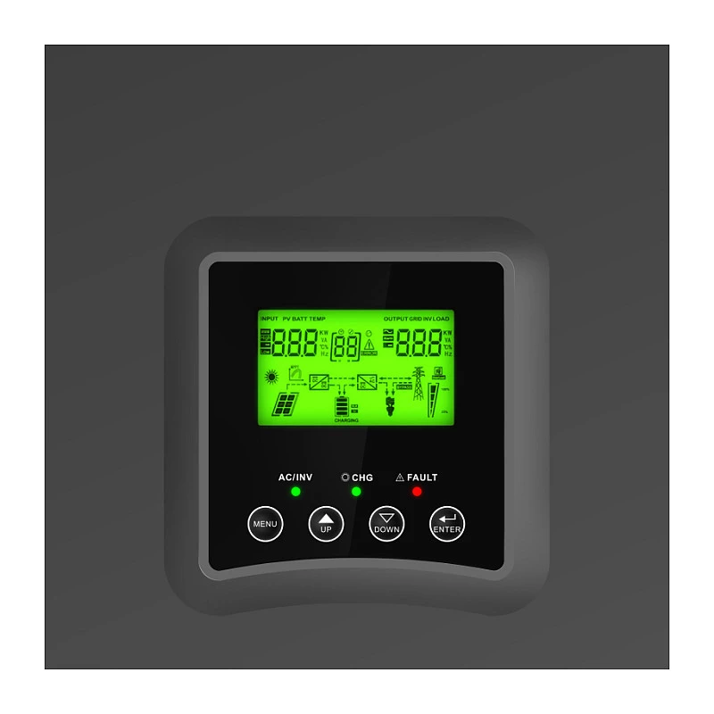 Green Cell Off-Grid Solar Inverter 3000W 48V Pure Sine Wave su MPPT įkrovikliu