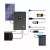 Green Cell Off-Grid Solar Inverter 3000W 48V Pure Sine Wave su MPPT įkrovikliu