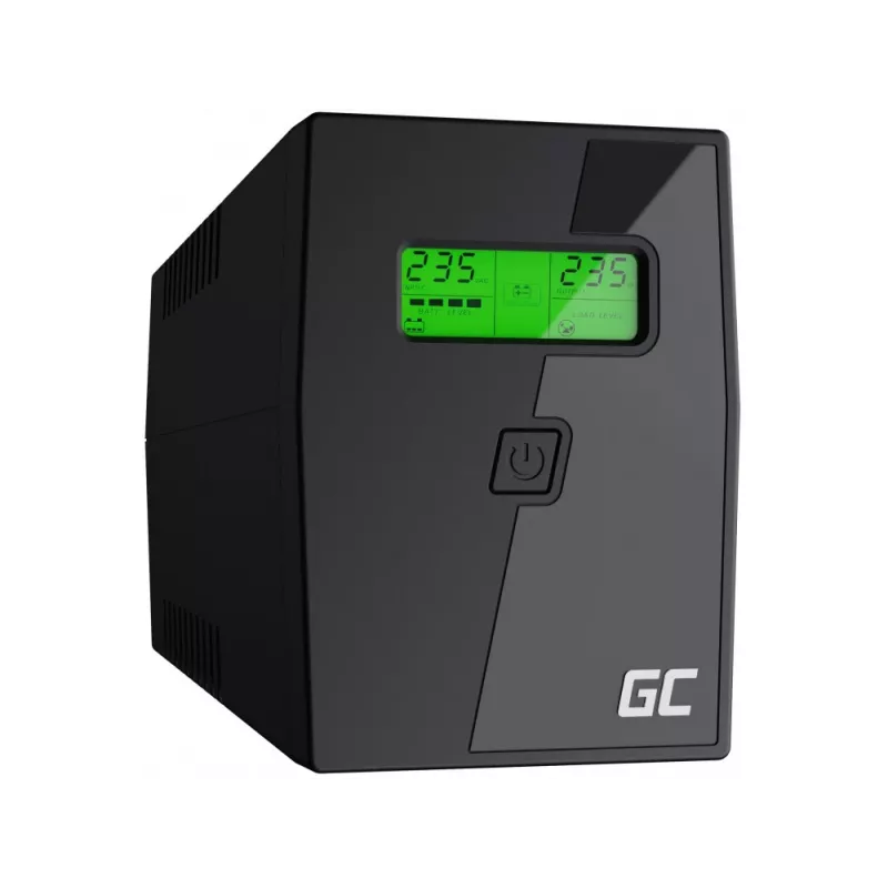 Green Cell Power Proof UPS 600VA / 360W line-interactive bokštinis (2x Schuko, USB, AVR)