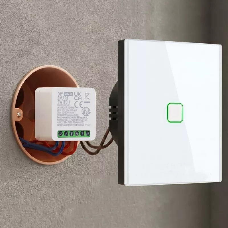 GREENBLUE Paviršinis montuojamas Wi-Fi valdymo relė GB739