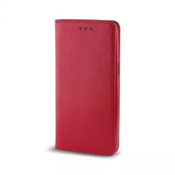 GreenGo Smart Magnet Flip Case, skirtas Xiaomi Redmi 4A - Raudona