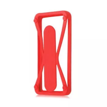 GreenGo Universal Case with Kickstand 4.5-5.5 inch Red