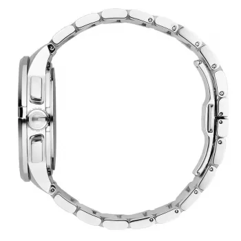 Gucci G-Chrono vyrų laikrodžio YA101204 44mm nerūdijantis plienas juodas ciferblatas chronografas data
