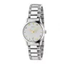 Gucci G-Timeless Moteriškas Laikrodis YA126572A 27mm Nerūdijantis Plienas Sidabrinis Ciferblatas Deimantiniai Rodikliai Šveicariškas Kvarcas