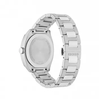Gucci G-Timeless Vyriškas Laikrodis YA142303 41mm Nerūdijantis Plienas Juodas Ciferblatas