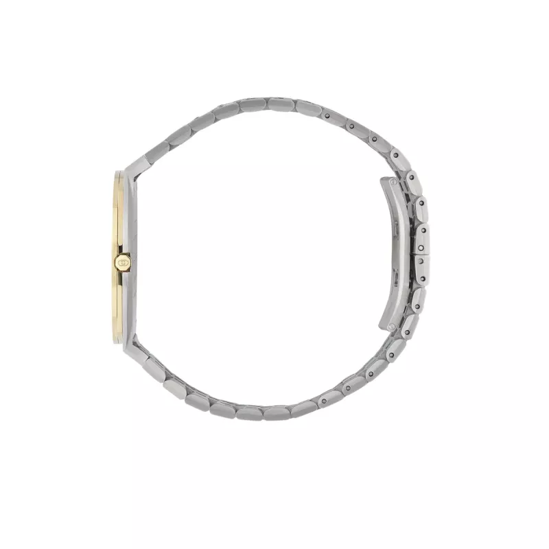 GUCCI G-Timeless Motyvų Moteriškas Laikrodis YA163403 34mm Nerūdijančio Plieno Sidabrinis Saulės Šepetėlio Ciferblatas