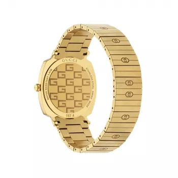 Gucci Grip Unisex Laikrodis 35mm Nerūdijantis Plienas YA157409