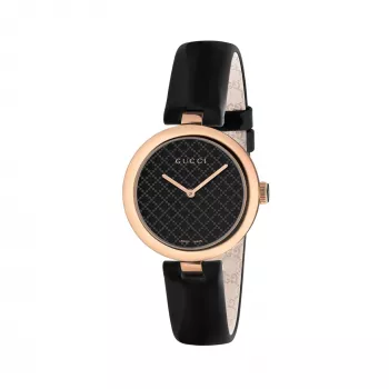 GUCCI YA141401 Moteriškas Šveicariškas Kvarco Laikrodis 32mm Nerūdijančio Plieno Tinklelis