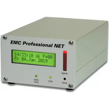 GÜDE 3001 Industrial DCF77 NTP laiko serveris su DIN bėgelio tvirtinimu ir PoE