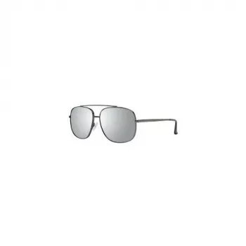 GUESS GF0207-08C Vyriški Akiniai nuo Saulės - Tamsiai Pilkas Rėmelis, Pilki Lęšiai, 60mm