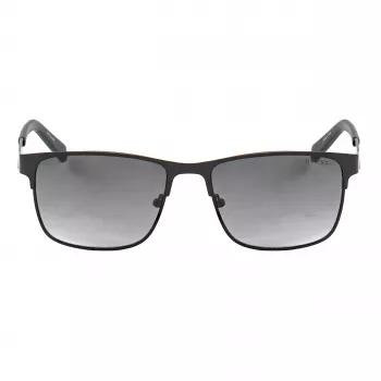 Guess GF5098-5602B Vyriški kvadratiniai akiniai nuo saulės juodi/rūkyti 56mm