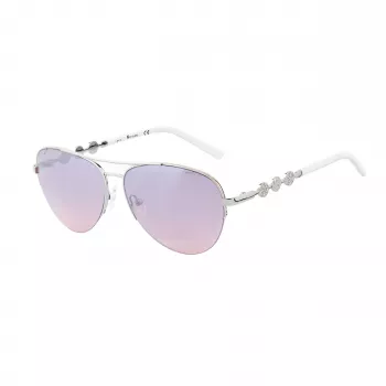 Moteriški akiniai nuo saulės Guess GG1199S-10U - 59 mm lęšiai - acetatinis rėmelis - UV400 apsauga