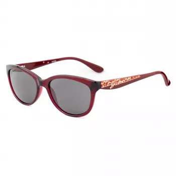 GUESS GU7209-BU-3 Moteriški katinėlio formos akiniai nuo saulės, mėlynas rėmelis, gradientiniai mėlyni lęšiai, 54-17-135 mm