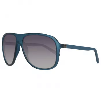 GUESS MAN Akiniai Nuo Saulės GU6876-5991B Stačiakampis Juodas Rėmelis Pilki Lęšiai 59mm