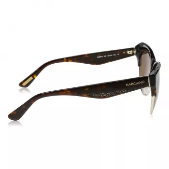 GUESS MARCIANO Moteriški „Cat Eye“ akiniai nuo saulės GM0777-5552F Havana Brown Gradient 55mm
