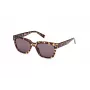 Guess vyriški stačiakampiai akiniai nuo saulės GU8265-5352A Havana Brown Gradient 53mm
