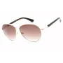 Guess vyriški akiniai nuo saulės GF0221-32F Dark Havana rėmelis, rudi gradientiniai lęšiai 59mm