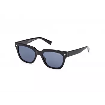 GUESS Vyriški Akiniai Nuo Saulės GU8265-5301V Juodas Acetatas Stačiakampis Visas Rėmas 53/19/150 mm