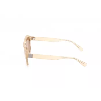 GUESS Unisex Akiniai Nuo Saulės GU82595357E Havana/Tortoise Rėmelis Rudi Gradientiniai Lęšiai 53/19/145 mm