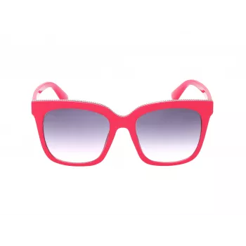 GUESS Moteriški Drugelio/Katės Akies Akiniai Nuo Saulės GO00045-5572B Havana Ruda Gradient 55mm