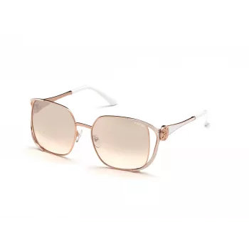 GUESS Moteriški Drugelio / Katės Akies Akiniai Nuo Saulės GU7626-5828U Havana/Ruda Gradient 58mm