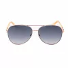 GUESS moteriški drugelio formos akiniai nuo saulės GU00173-6028W Havana rudi gradientiniai 60mm