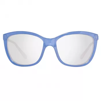GUESS Moteriški Drugelio Formos Akiniai Nuo Saulės GU7444-5884C Havana Ruda Vėžlio Kiauto Acetato Rėmelis Rudi Gradientiniai Lęšiai 58mm