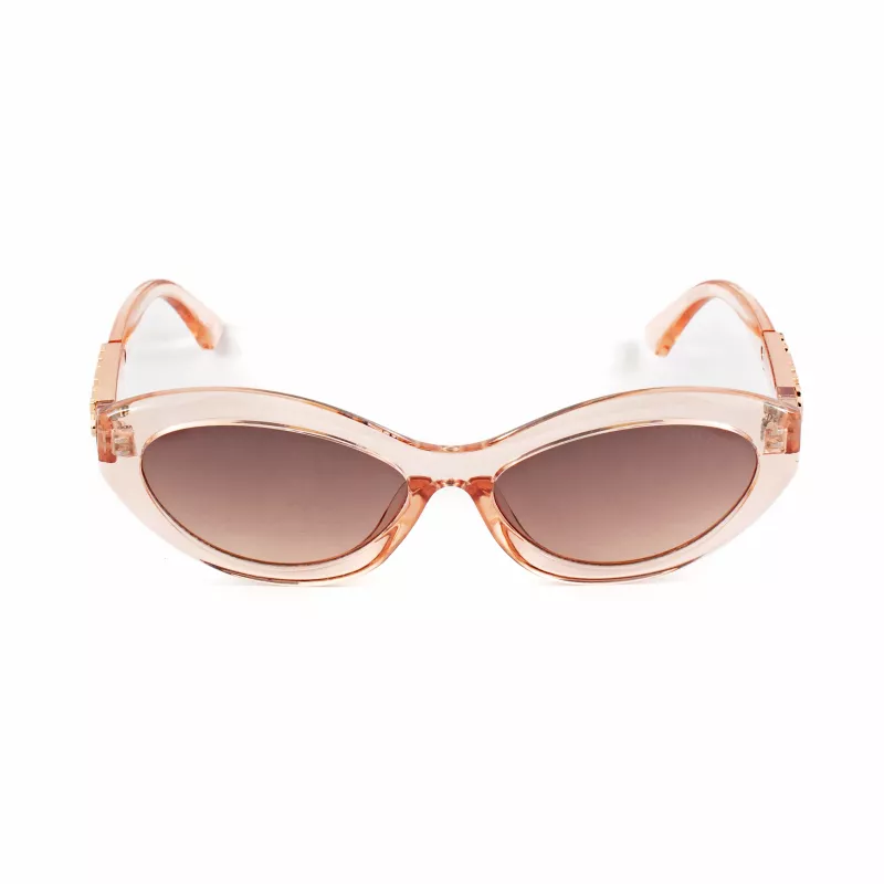 GUESS Moteriški „Cat Eye“ Akiniai Nuo Saulės GO00070-5572F Havana/Ruda