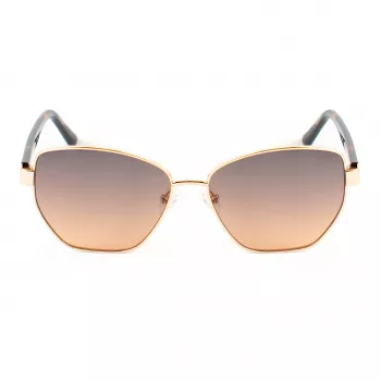 GUESS Moteriški „Cat Eye“ Akiniai Nuo Saulės GU00102-5632F Havana Rudi Gradient 56mm