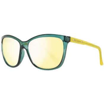 GUESS Moteriški katės akies formos akiniai nuo saulės GU7308-60S18 Brown Havana