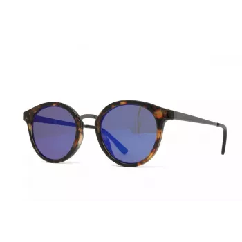 GUESS Moteriški katininiai akiniai nuo saulės GF0305-5153X – rudo Havana acetato rėmelis su rudais gradientiniais stiklais (51 mm)