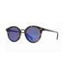 GUESS Moteriški katininiai akiniai nuo saulės GF0305-5153X – rudo Havana acetato rėmelis su rudais gradientiniais stiklais (51 mm)