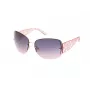 Moteriški GUESS dideli kvadratiniai akiniai nuo saulės GO00034-6528B Havana/Brown Tortoise
