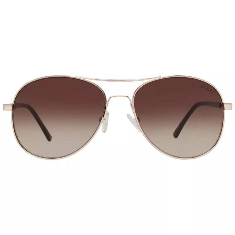 Moteriški „Guess“ akiniai nuo saulės GF0295-33F Brown Havana Butterfly 60mm