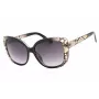 GUESS Moteriški Akiniai nuo Saulės GF0383-05B Butterfly Cat-Eye Juodi Gradient Smoke 57mm